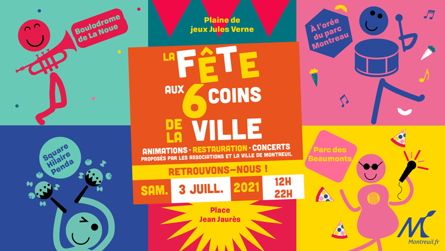 Fête aux 6 coins de la ville