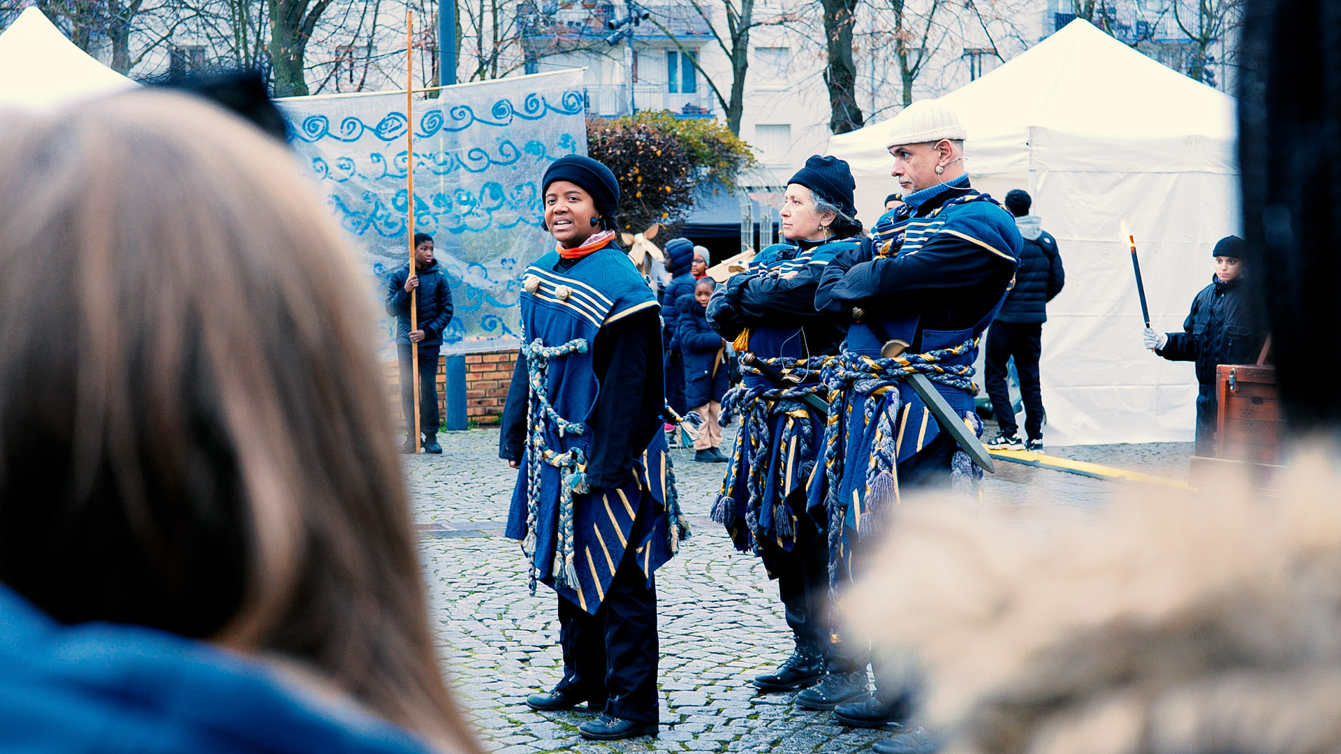 Temps d’Aventure : Ulysse Parade sur la place Le Morillon